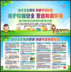 校园安全宣传栏