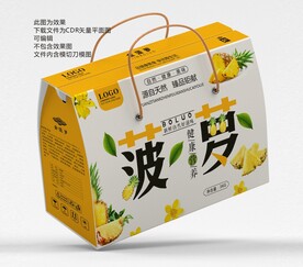菠萝 凤梨 礼盒包装