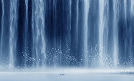 流水生财山水幕墙