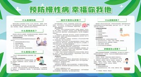 慢性病防治知识宣传栏