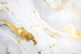 白色渐变金色大理石背景