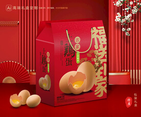 土鸡蛋包装 土特产礼盒