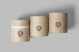 圆筒包装盒样机