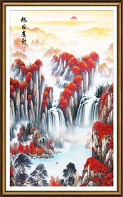 鸿运当头风水画