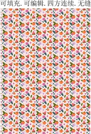 夏季水果图案  服装印花