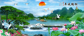 山水风景 