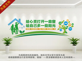 心理辅导文化墙