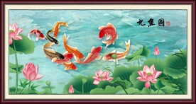 九鱼图 