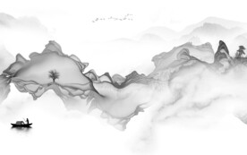 客厅 新高端灰山水 TIF分层