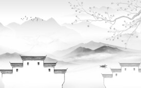 意境 新高端灰山水 TIF分层