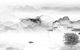 新中式灰山水 TIF分层