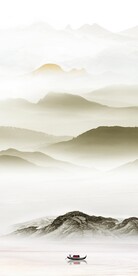 高端 意境高档玄关 TiF分层