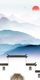 现代 高档中式玄关 TiF分层