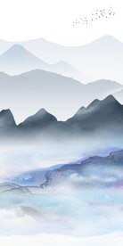 高端 现代中式玄关 TiF分层