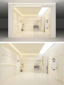 服装店面设计  档口设计效果 