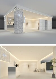 服装店面设计  档口设计效果 