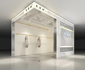 服装店面设计  档口设计效果 