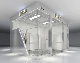 服装店面设计  档口设计效果 
