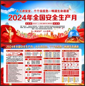 安全生产月知识宣传栏
