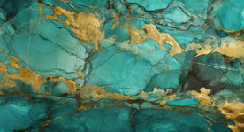 绿色金线渐变大理石背景