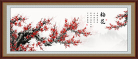 国画梅花