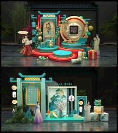 美陈DP点国风美陈