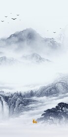 现代 意境中式玄关 TIF分层