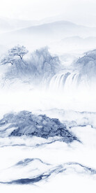 高清 意境中式玄关 TIF分层