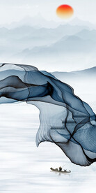 极简 新传山水玄关 TIF分层