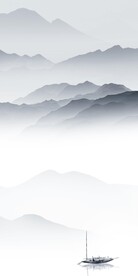 现代 新传山水玄关 TIF分层