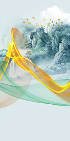 高清 中式高雅玄关 TiF分层