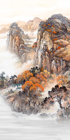 人气 中式高清玄关 TiF分层