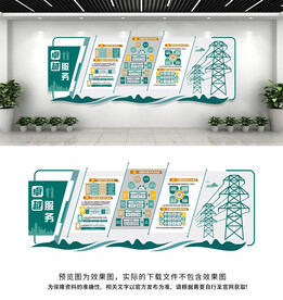国家电网文化墙