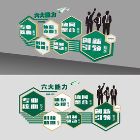 企业 背景 文化墙