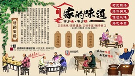 家的味道背景墙