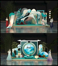 国风美陈打卡DP点