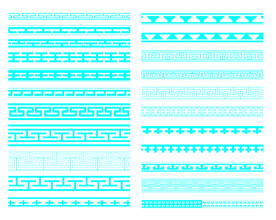 民族花纹装饰图案