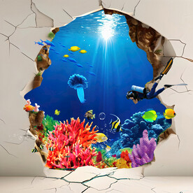海底世界壁画