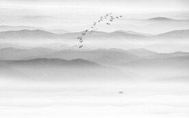 群山远山背景图