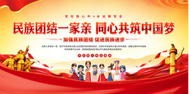 民族团结宣传栏
