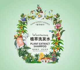 线条花边底纹背景