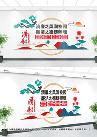 学校廉政文化墙