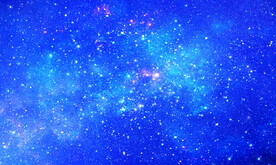 蓝色宇宙星空背景