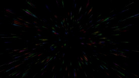 4K绚丽光线冲屏幕动画AE模板