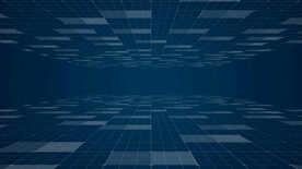 4k科技网格地面AE模板