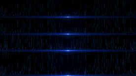 4k蓝色上升粒子舞台背景AE模