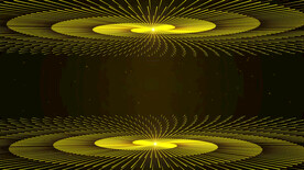 4k金色粒子光线空间AE模板