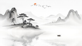 中式电视背景墙