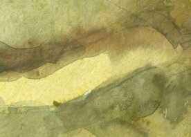 创意水彩抽象艺术画水彩晕染