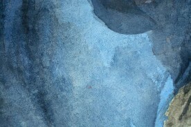 创意水彩抽象艺术画水彩晕染